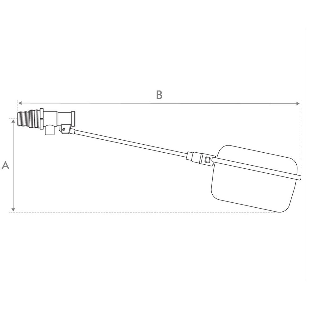 Boia-para-Caixa-D-Agua-Haste-de-Aluminio-1-2-e-3-4---FORTLEV