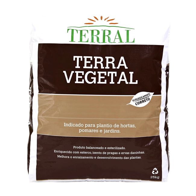 Terra-Vegetal-25Kg----TERRAL