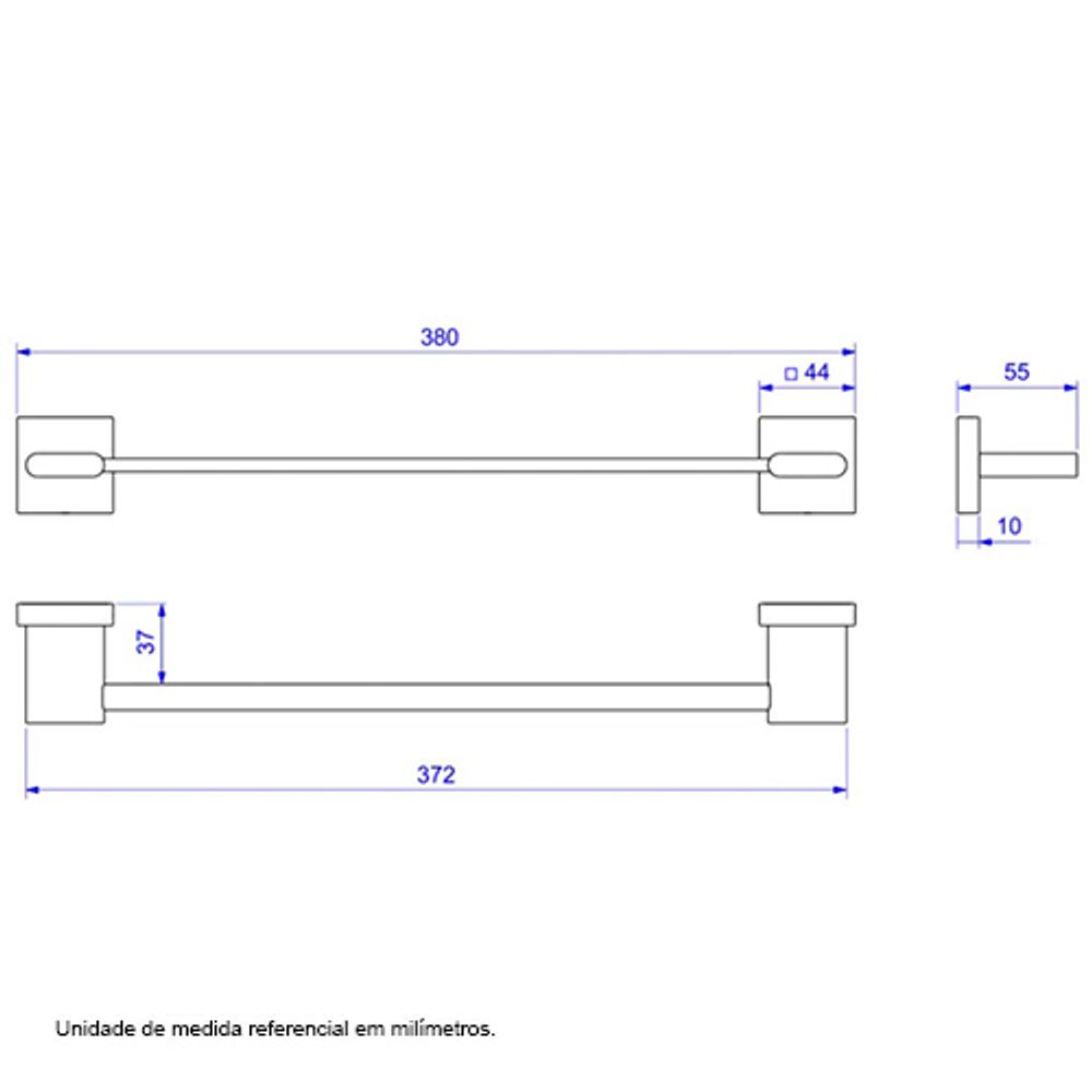 Porta-Toalha-Polo-300MM-Black-Noir-2040---DECA