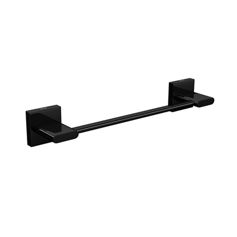 Porta-Toalha-Polo-Barra-20CM-Black-Noir---DECA