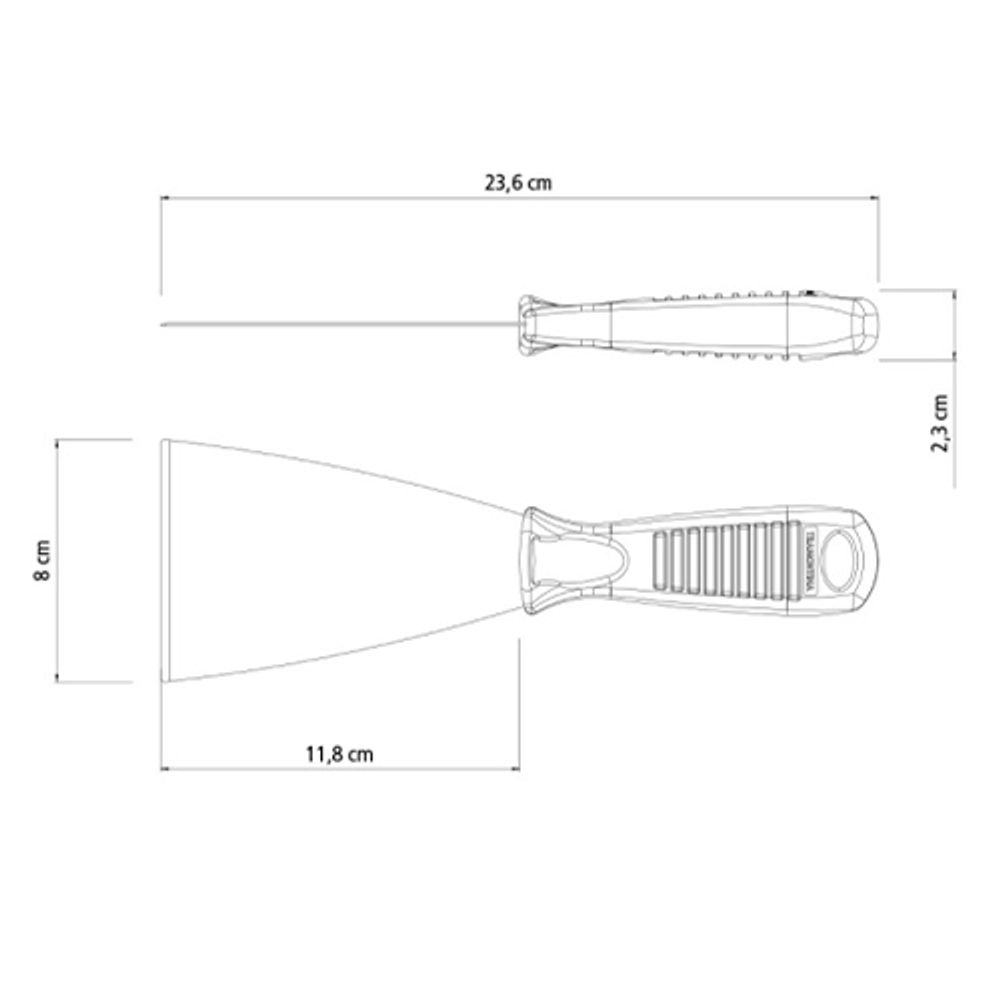 Espatula-Rigida-8cm-em-Aco-Carbono-com-Cabo-de-Polipropileno---TRAMONTINA