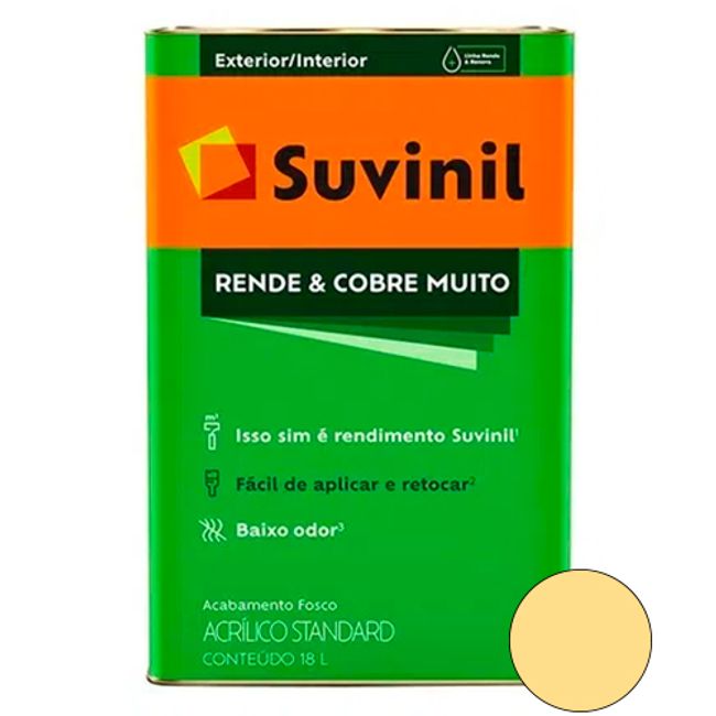 Tinta-Acrilica-Rende-e-Cobre-Muito-Amarelo-Canario-Fosco-18L---SUVINIL