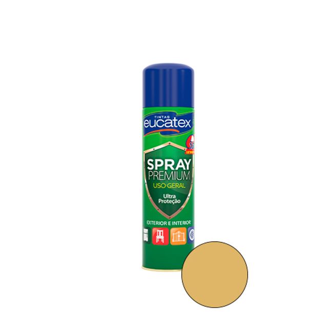 Tinta-Spray-Premium-Multiuso-Dourado-400ml---EUCATEX