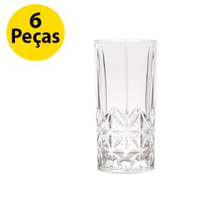 Jogo-de-Copos-para-Drink-em-Vidro-Stella-6-Pecas-270ml---BON-GOURMET