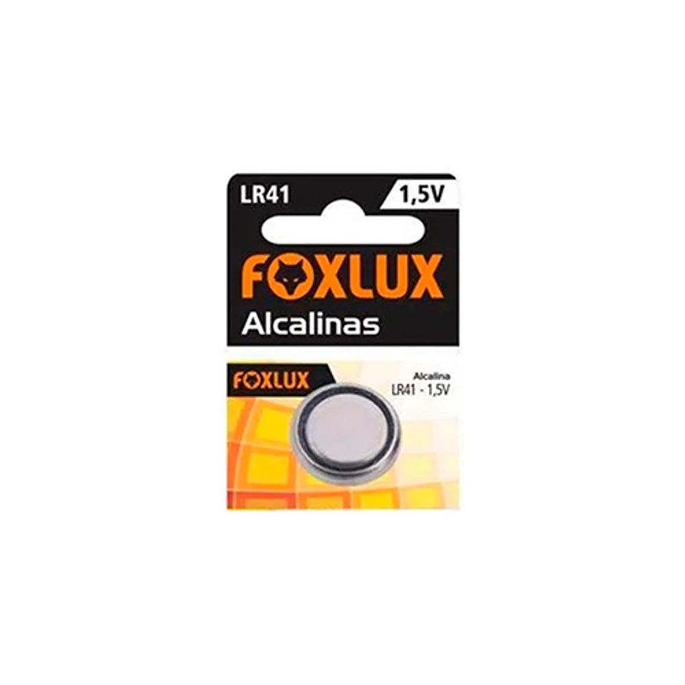 Bateria Alcalina 1,5V LR41 - FOXLUX - Cacique