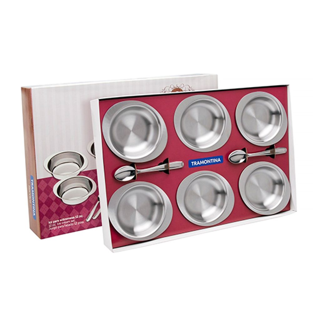 Kit-para-Sobremesa-Service-em-Aco-Inox-12-Pecas---TRAMONTINA