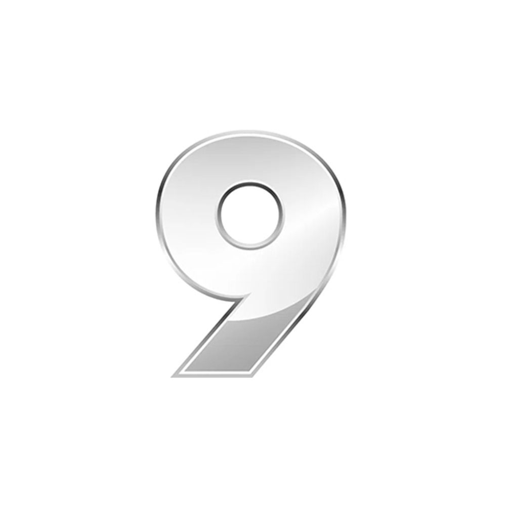 Numero-Residencial--9--em-Aco-Inox-15cm---OINOX