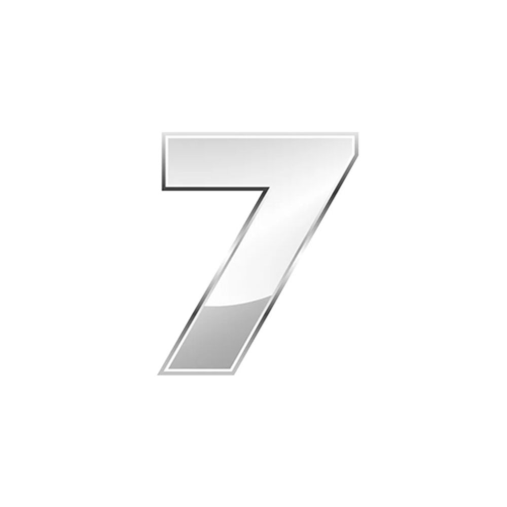 Numero-Residencial--7--em-Aco-Inox-15cm---OINOX