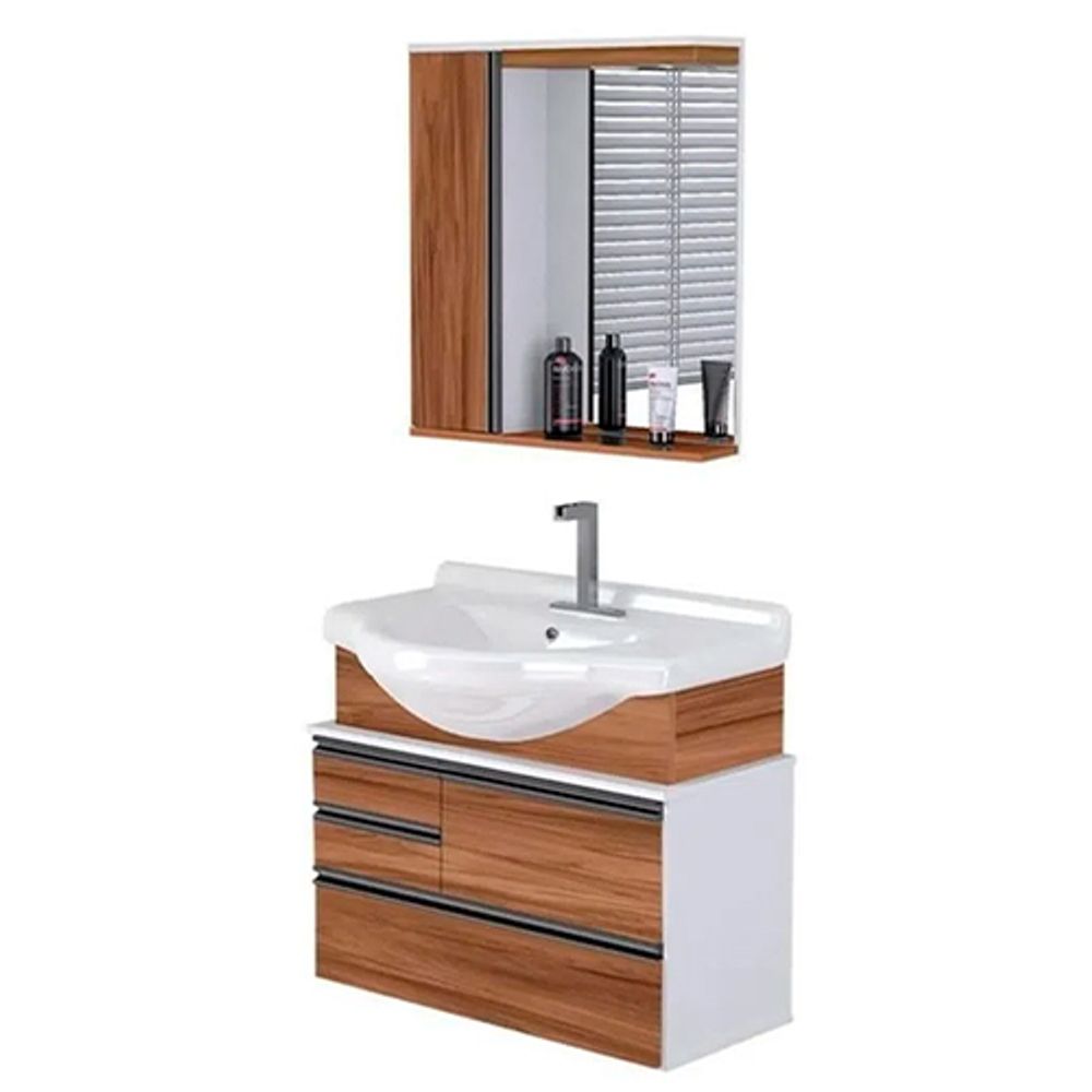 Gabinete-para-Banheiro-Kit-Firenze-Suspenso-com-2-Gavetas---Gavetao-635cm-Nogal-Sevilha---A.J.-RORATO