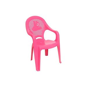 Cadeira-Infantil-Poltrona-Decorada-Plastico-Rosa---ANTARES