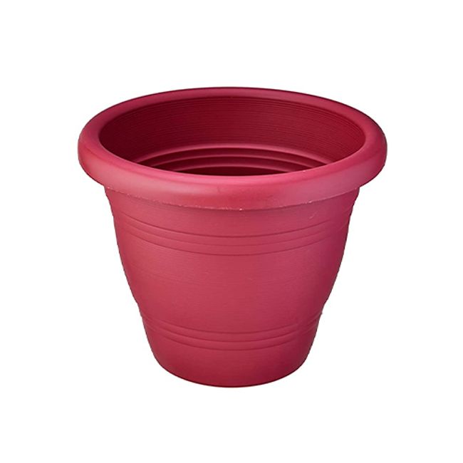 Vaso-de-Plastico-para-Plantas-28x28cm-Rosa---PRIMAFER