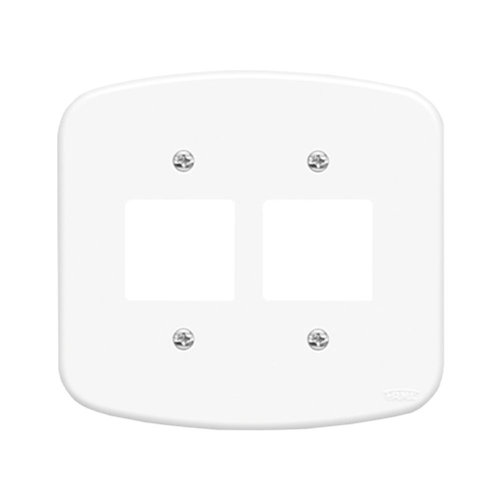 Placa-Horizontal-6-Postos-4x4-Blanc---FAME