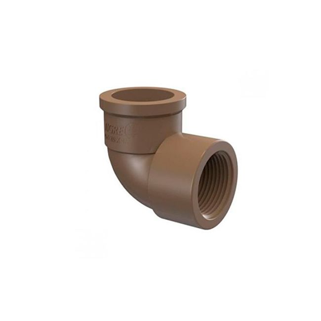 Joelho-90°-Soldavel-40mm-Marrom---TIGRE Joelho-90°-Soldavel-40mm-Marrom---TIGRE