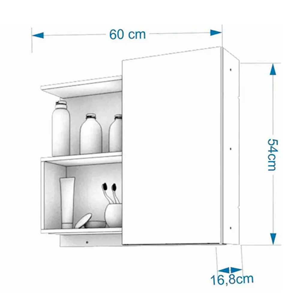 Espelheira-para-Banheiro-Lis-60cm-Branca---MGM-MOVEIS