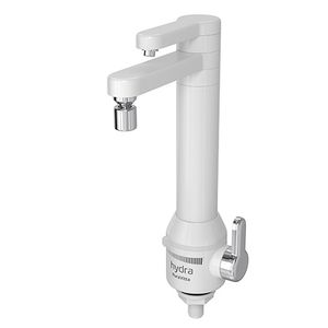 Torneira-Eletrica-com-Purificador-de-Mesa-Puravitta-127V-5500W-Branca---HYDRA