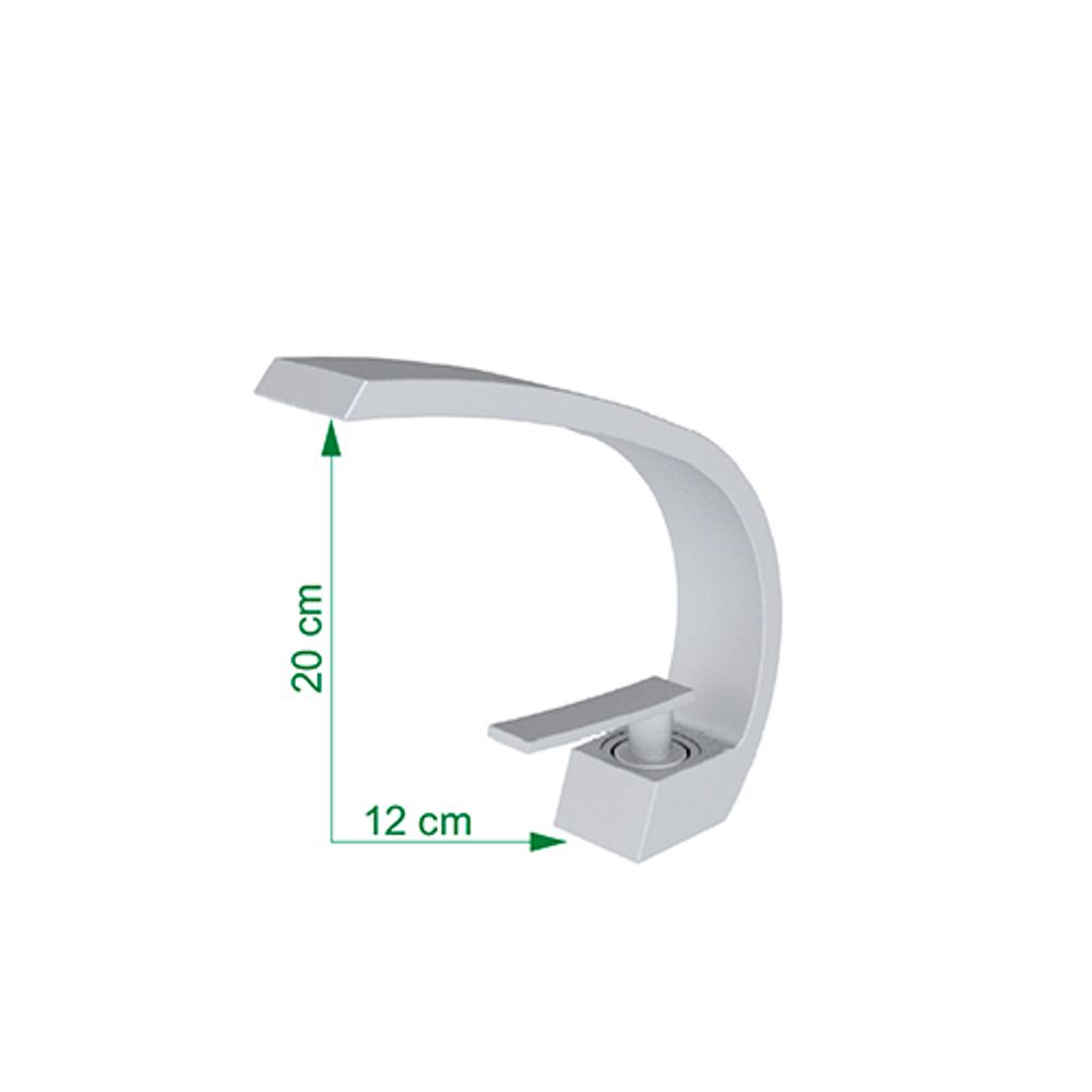 Misturador-Monocomando-para-Lavatorio-2874-C80-Cromado---METALPLAS