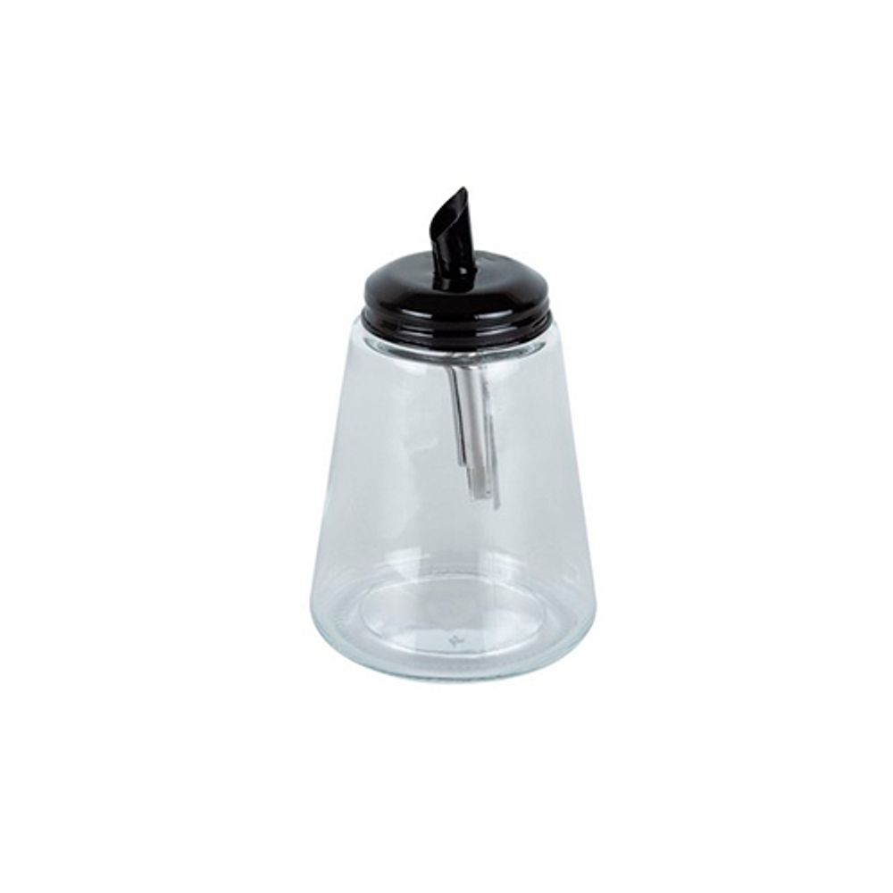 Acucareiro-Vidro-com-Canudo-Metal-250ml---BON-GOURMET