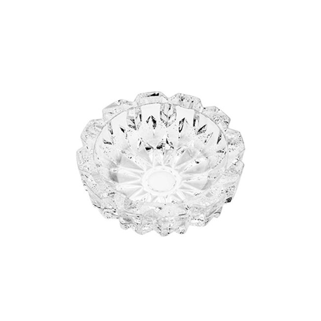 Cinzeiro-de-Vidro-Transparente-Sunshine-15x5cm---LYOR