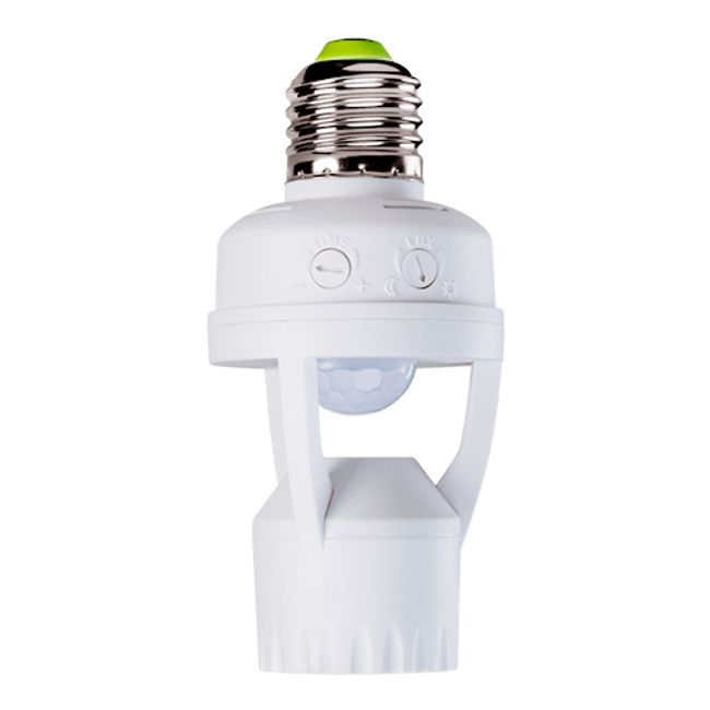 Sensor-de-Presenca-Fotocelula-360°-Com-Soquete-para-Lampada-E27---INTELBRAS