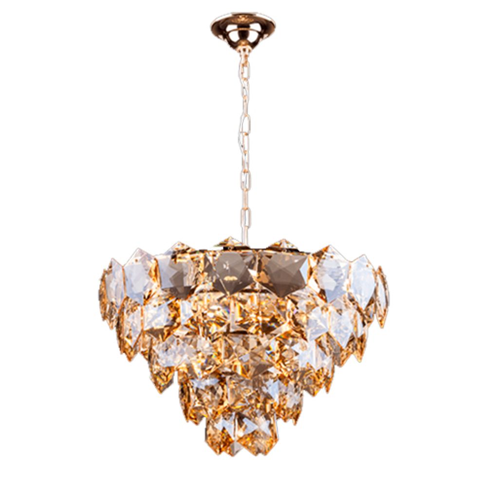 Lustre-Plafon-Cristalle-40cm-9xG9-Fume---STARTEC