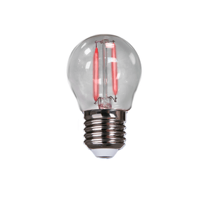 Lampada-Filamento-Led-Bolinha-Vermelha-E27-2W-Bivolt---AVANT