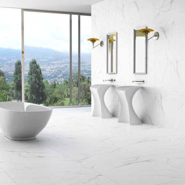 Porcelanato82x82CalacataGoldPolidoExtram2EMBRAMACO
