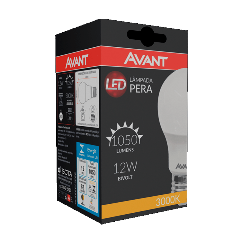 Lampada-LED-Amarela-de-12W-3000K-A60-Bivolt---AVANT