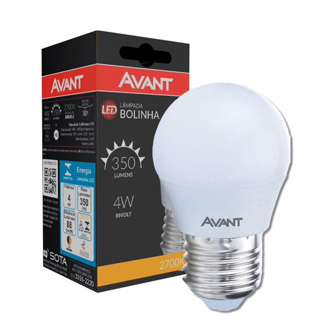 Lampada-LED-Bolinha-Amarela-de-4W-2700K-Bivolt---AVANT