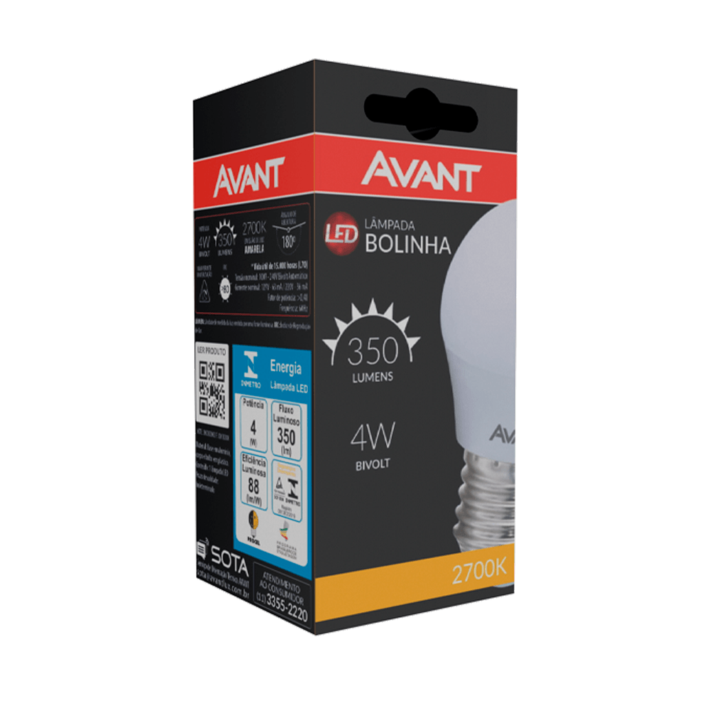 Lampada-LED-Bolinha-Amarela-de-4W-2700K-Bivolt---AVANT