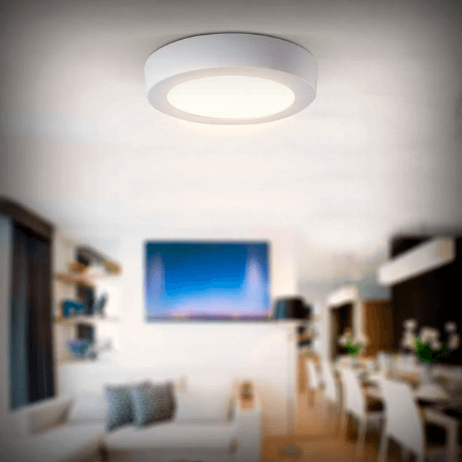 Painel-de-LED-para-Sobrepor-Redondo-de-6W-Luz-Branca---BRONZEARTE