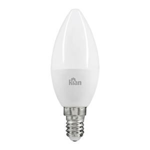 Lampada-LED-Vela-Leitosa-de-4W-3000K-E14-E27-Bivolt---KIAN