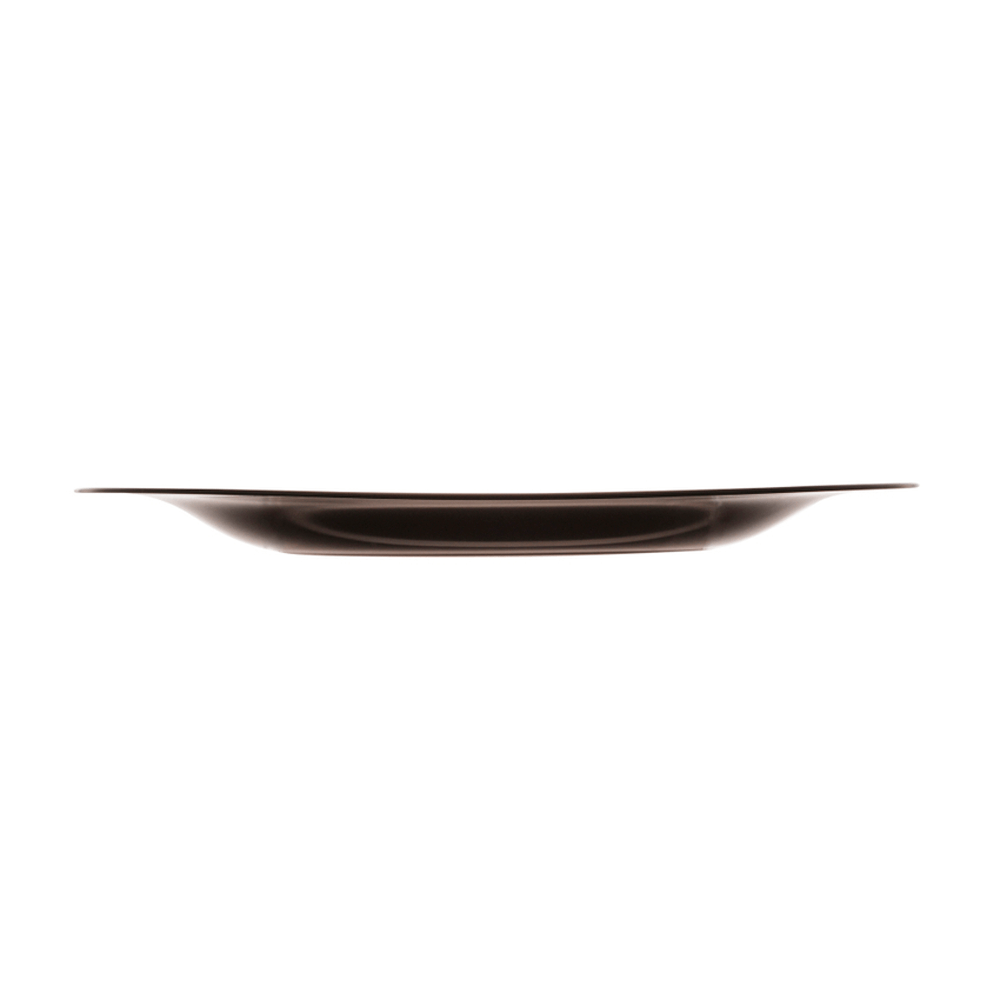 Prato-Raso-de-Vidro-Opalino-Carine-Black-27cm---LYOR