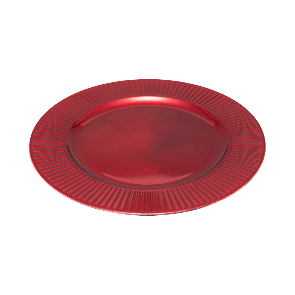 Sousplat-de-Plastico-Primer-Vermelho-33cm---LYOR
