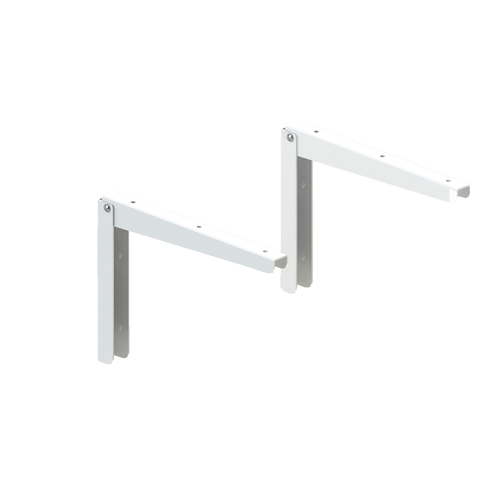 Suporte-Dobravel-Branco-em-Aco-28cm-2-Pecas----MULTIVISAO