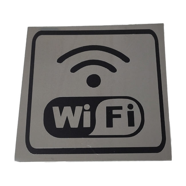 Placa-de-Identificacao-em-Inox-13x13cm-Wifi