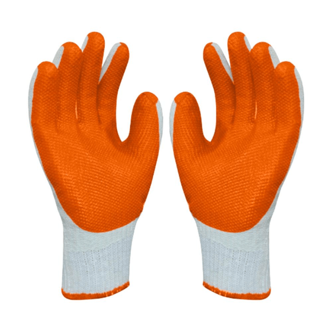 Luva-Tricotada-com-Borracha-Vulcanica-11cm-Worktex-Laranja---PLASTCOR