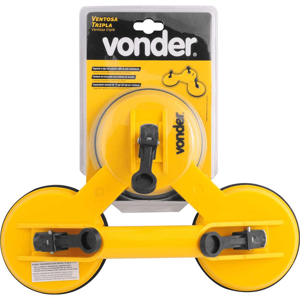 Ventosa-Tripla-75Kg---VONDER
