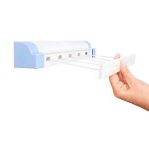 Varal-de-Parede-para-Roupa-Rotoflex-Automatico-Branco-5-Cordas---SECALUX