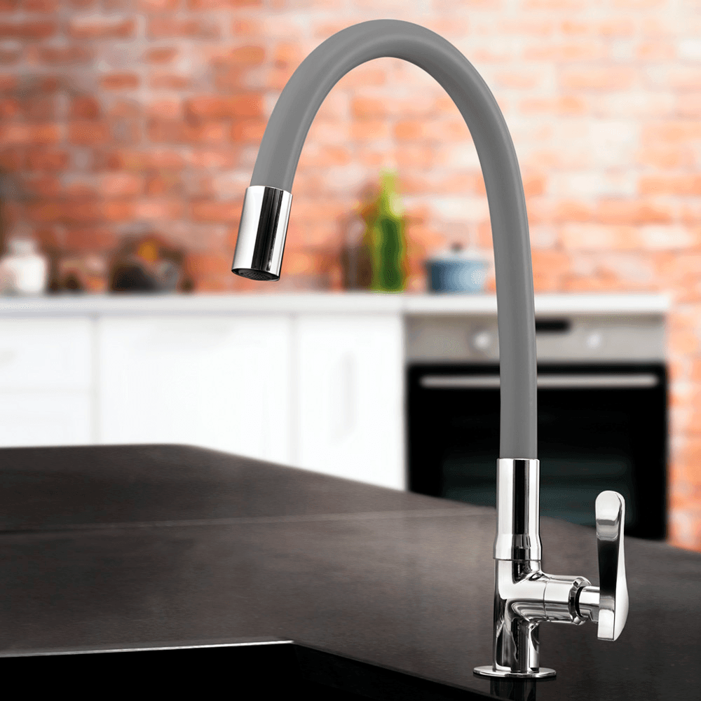 Torneira-de-Mesa-para-Cozinha-1177-G27-Flexivel-Gray-–-LORENZETTI